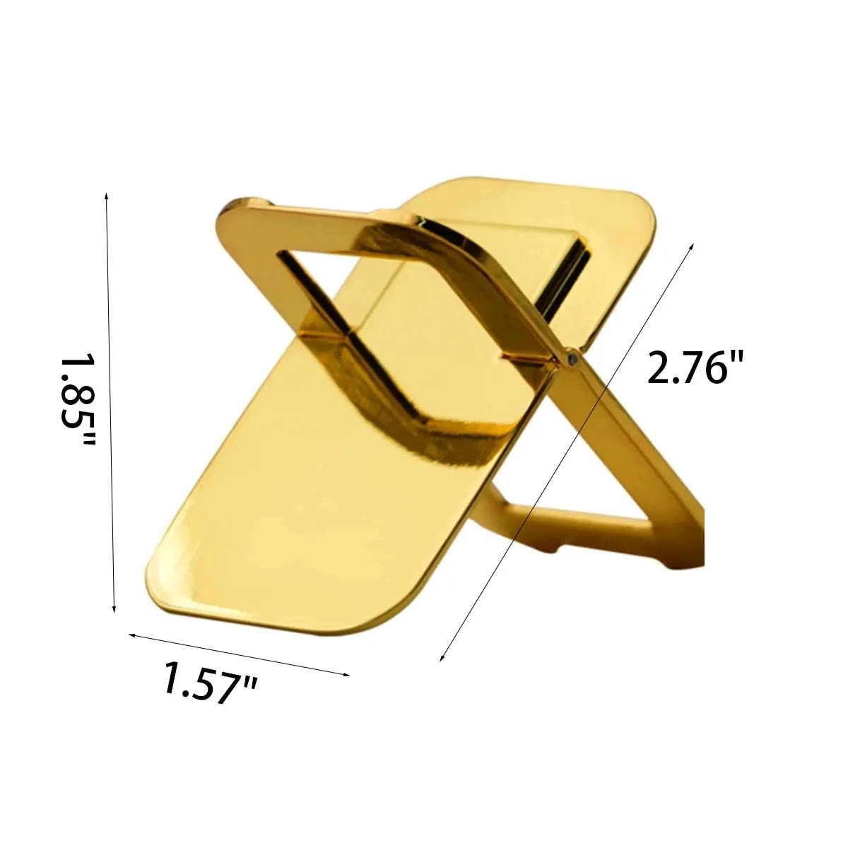 5 Pcs Aluminum Folding Cigar Cigarette Ashtray Holder 5