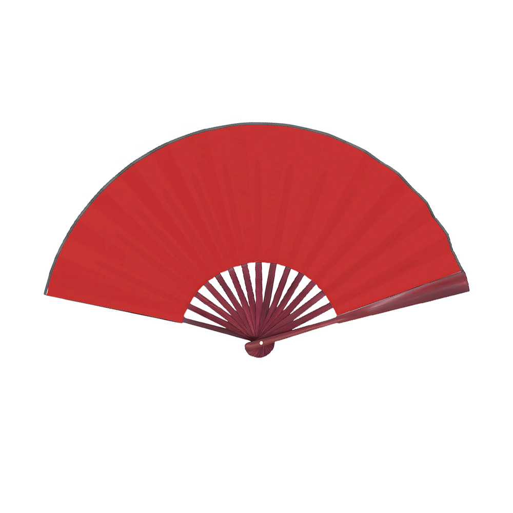 Traditional Bamboo Hand Fan - Premium Silky Fabric 19