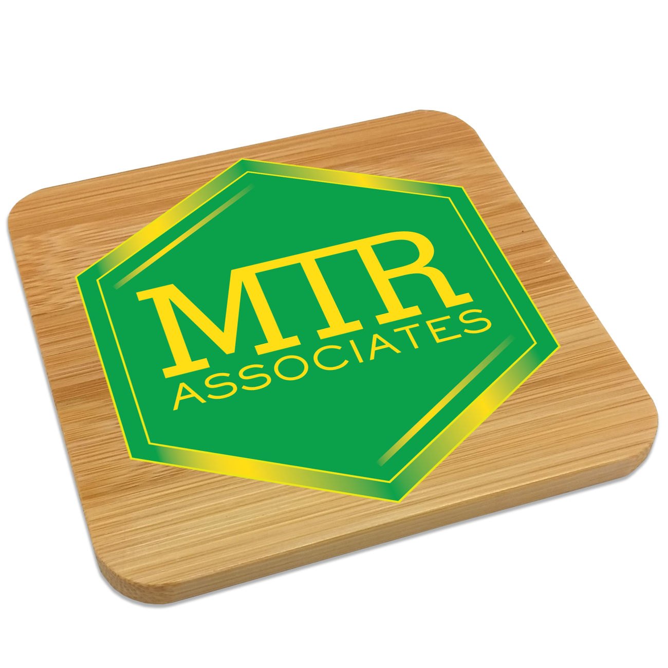 Ultra Vivid Individual Bamboo Coasters 3