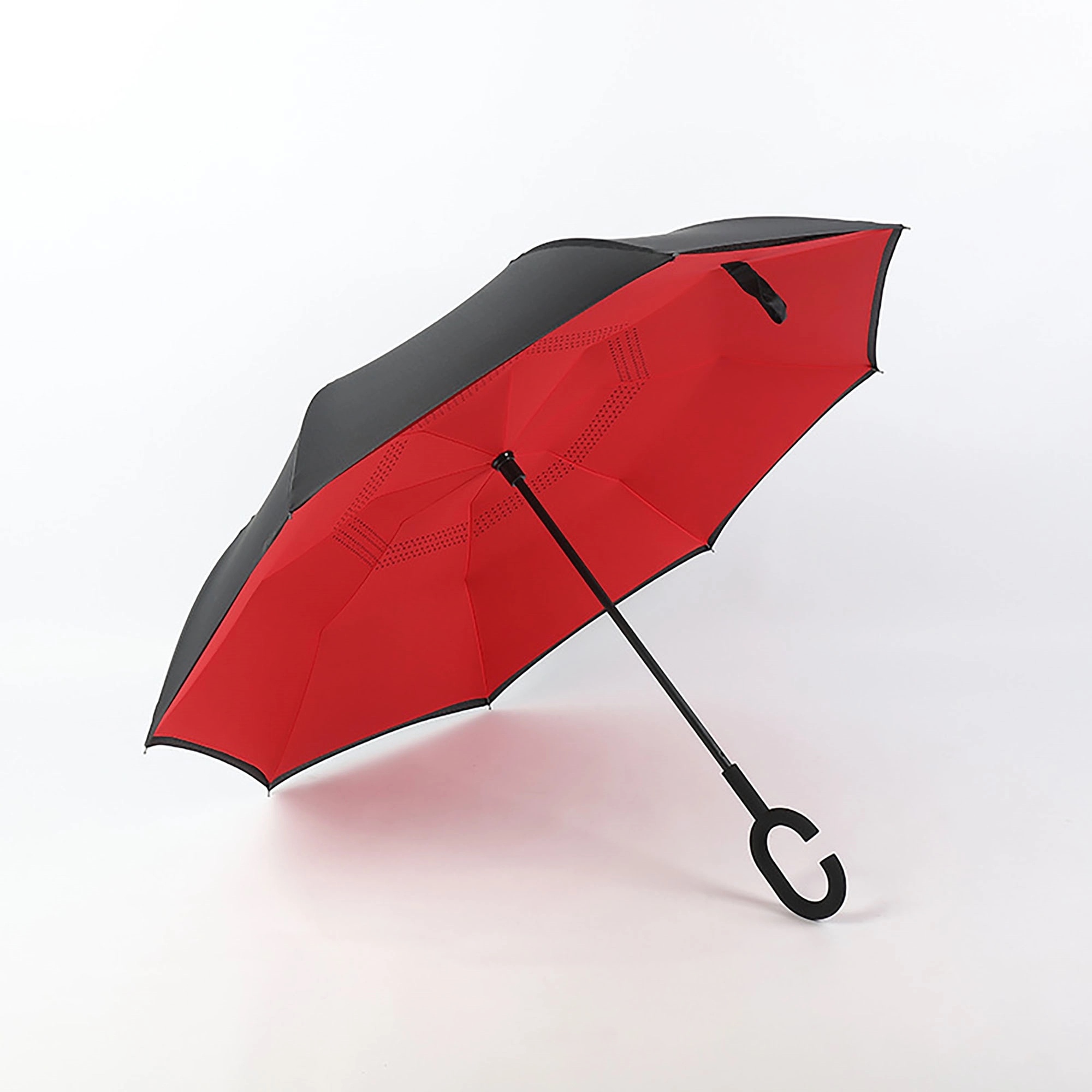 Reverse Upside Down Umbrella With C-Shaped Handle 17
