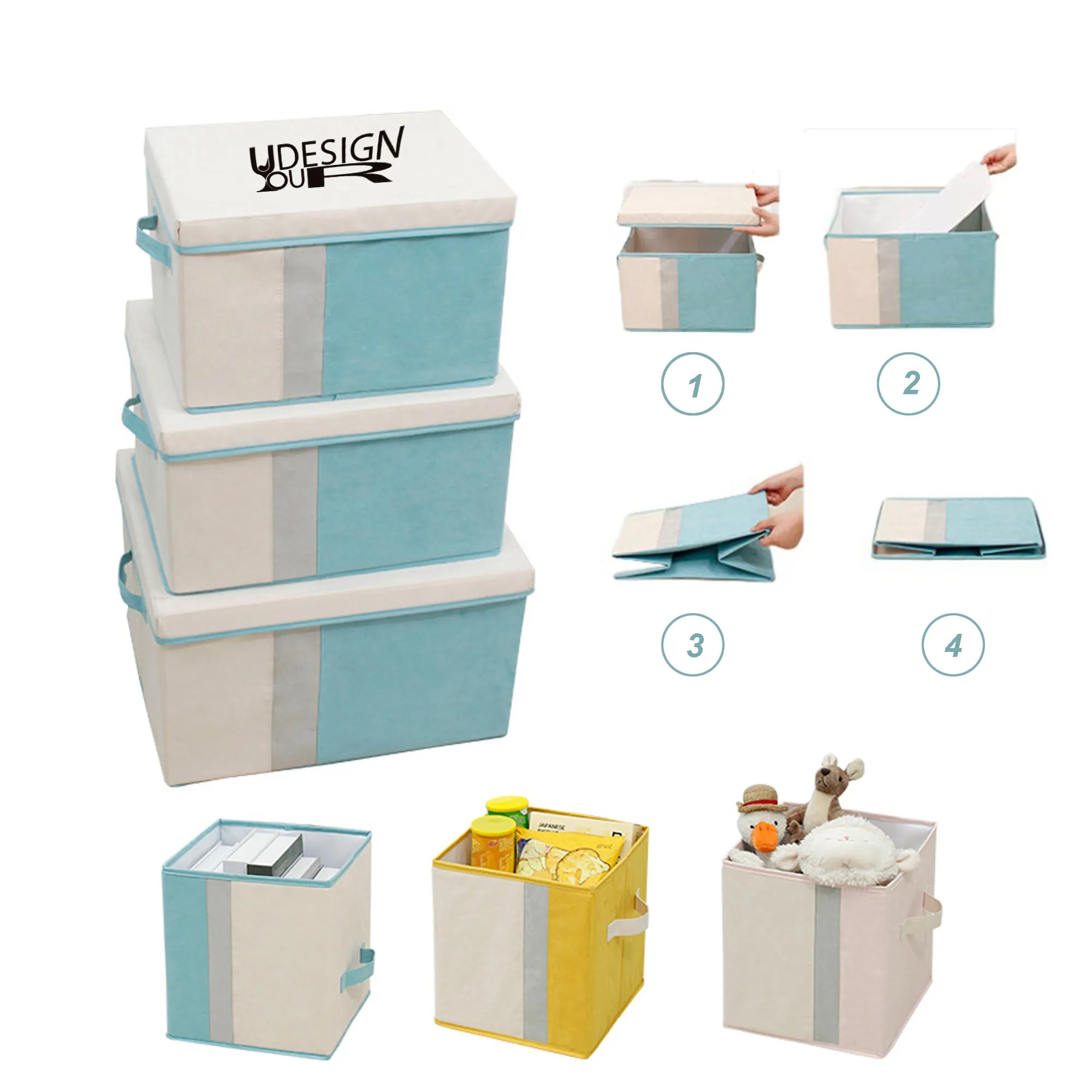 Foldable Storage Bins 1