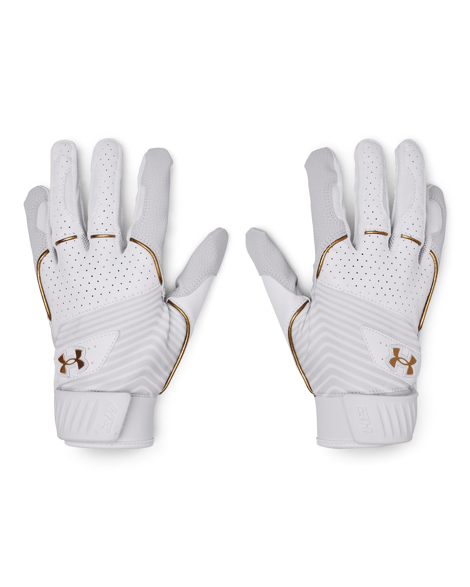 UA Harper 24 Boys' Batting Gloves 4
