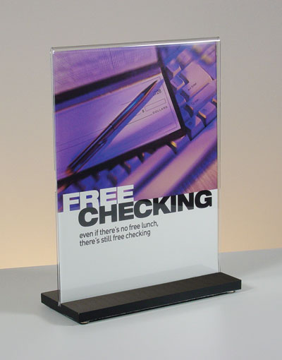 Countertop Display for 8 5x11 Insert