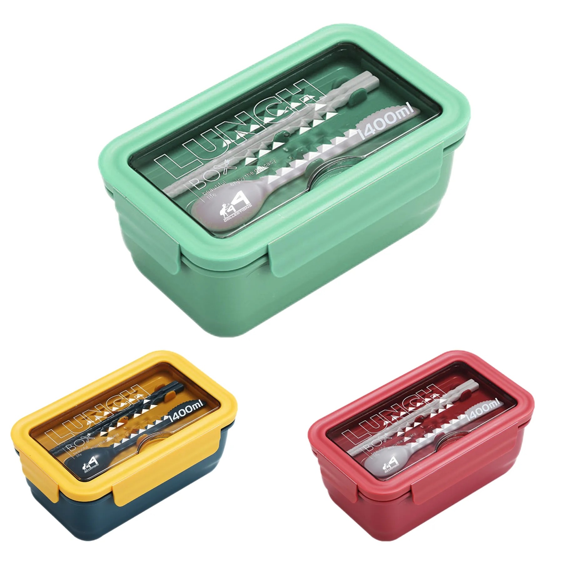 Portable Partitioned Lunch Box 4