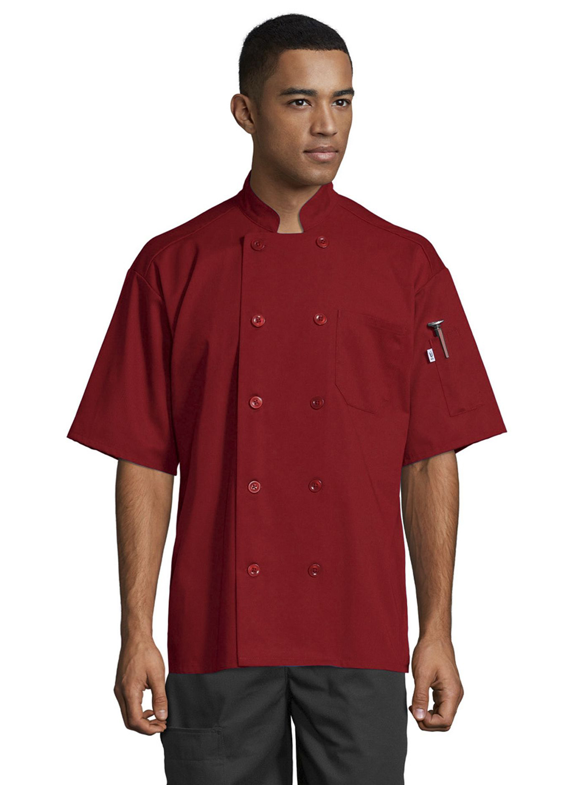 Uncommon Chef - Unisex South Beach Chef Coat 7