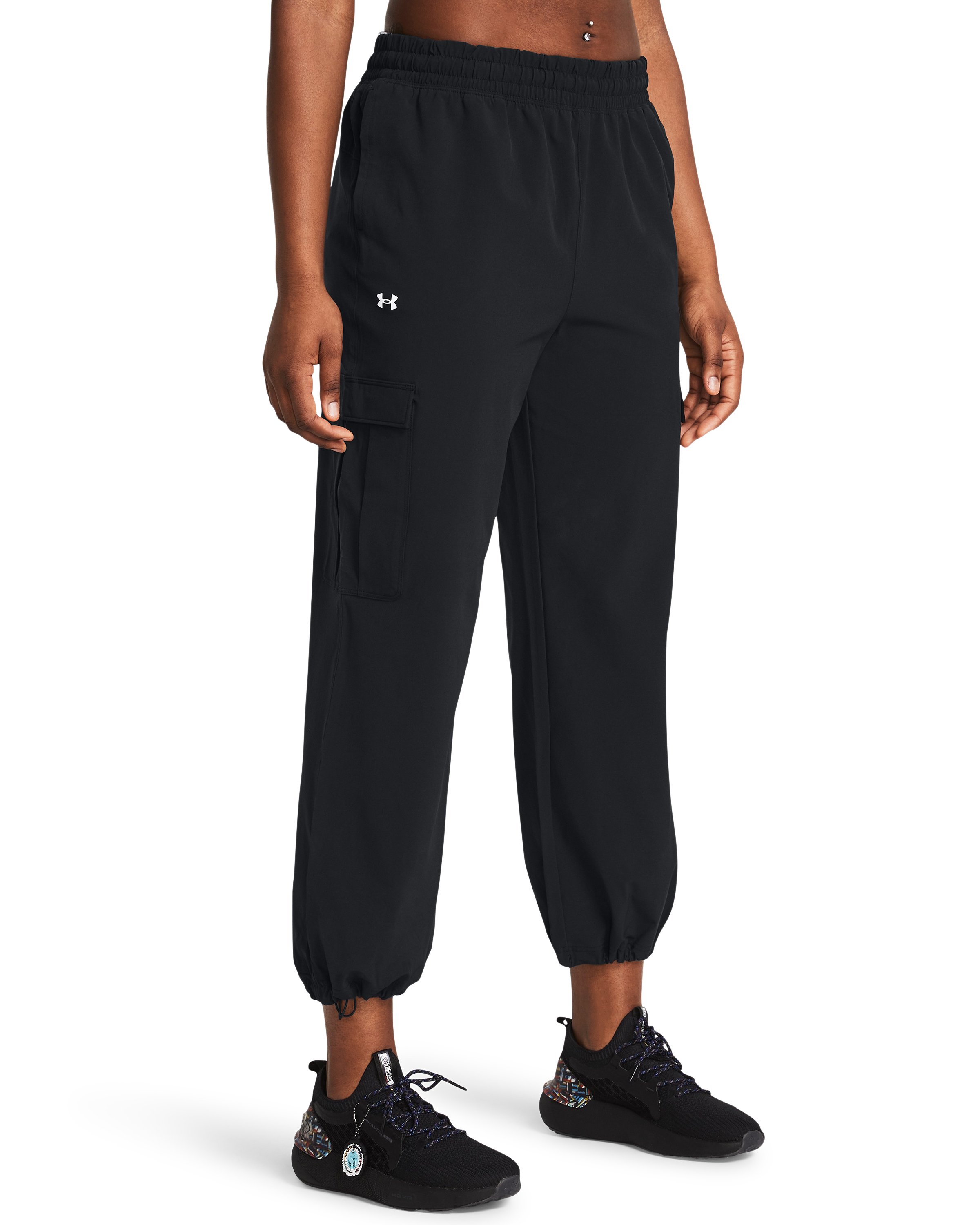 UA Rival Woven Women's Cargo Pants 3