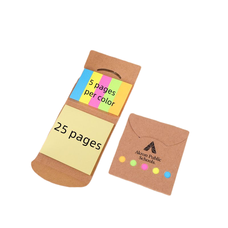 5 Color Sticky Note Pad 2