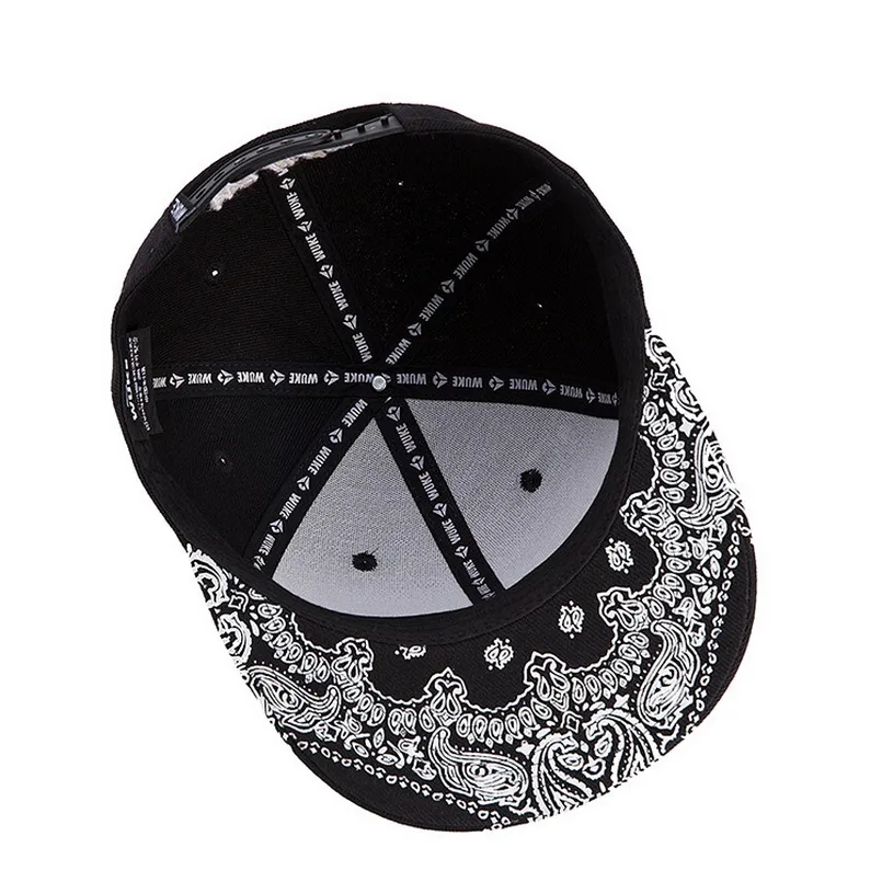 Embroidered Five-Pointed Star Snapback Baseball Cap 3