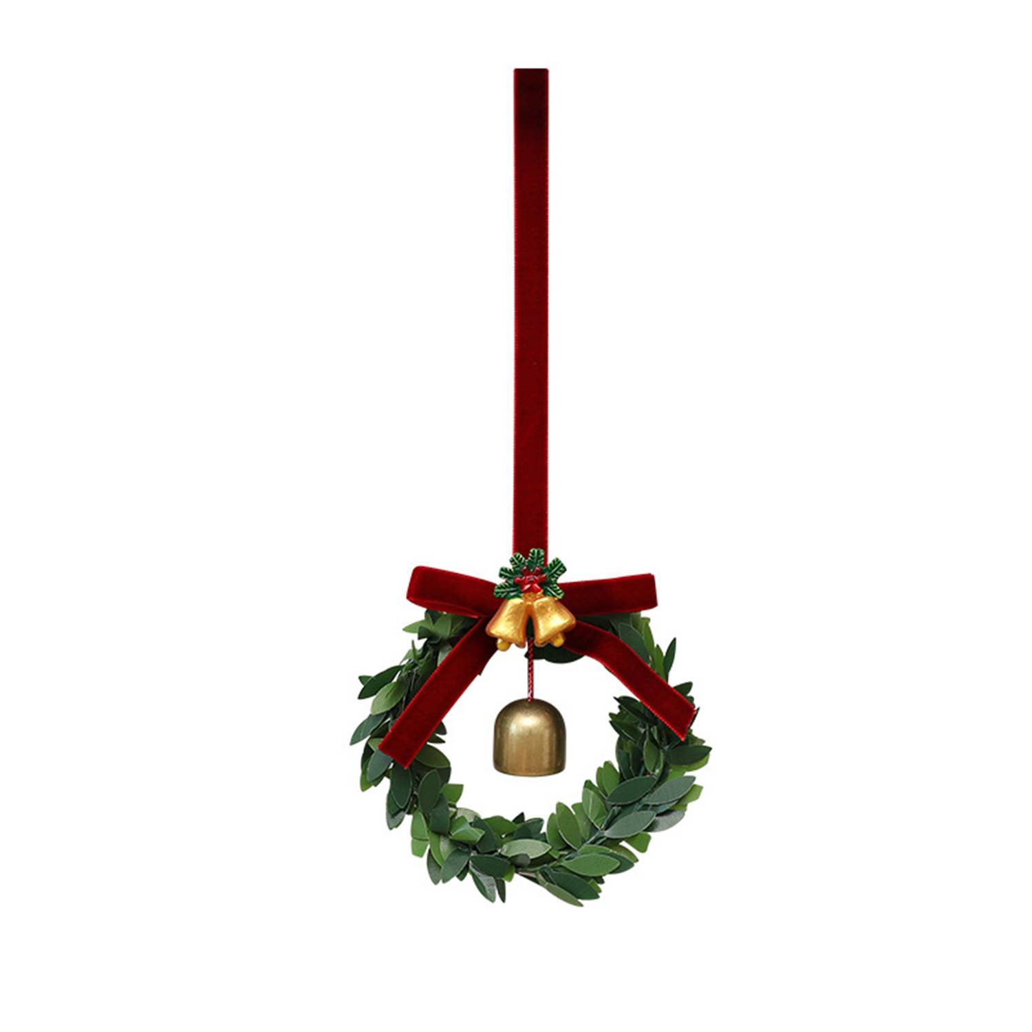 Bell Wreath Christmas Tree Ornament 5