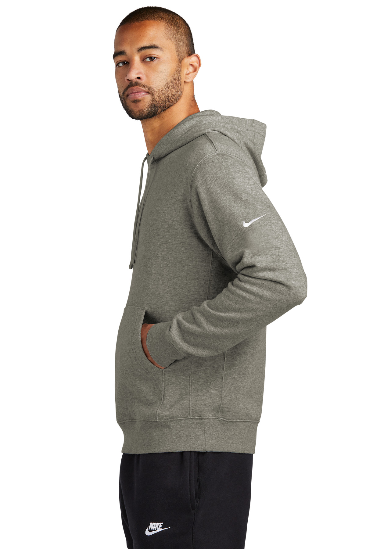 Nike Club Fleece Sleeve Swoosh Pullover Hoodie NKDR1499, custom hoodie or sweatshirt with logo imprint 26