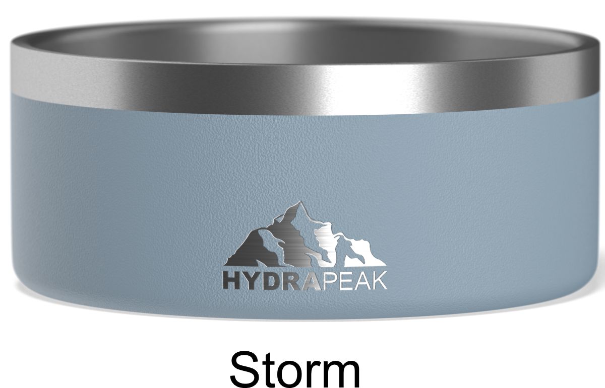 Hydrapeak Pet Bowl - Non Slip Stainless Steel Pet Bowls for Water or Food 7