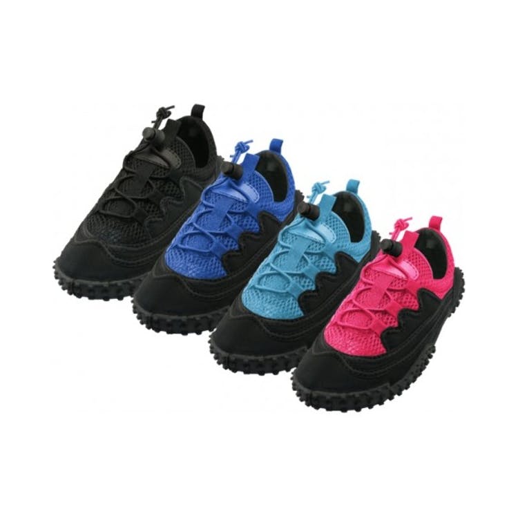 Youth Lace Up Water Shoes - 4 Colors Sizes 11-4 Age 4-8 Years 2