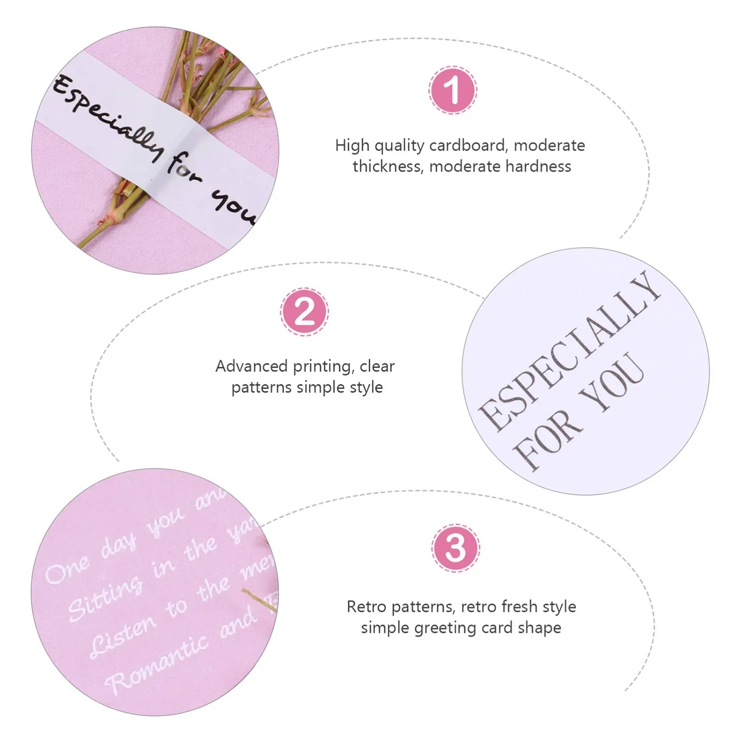 Creative Dried Flowers Card 2