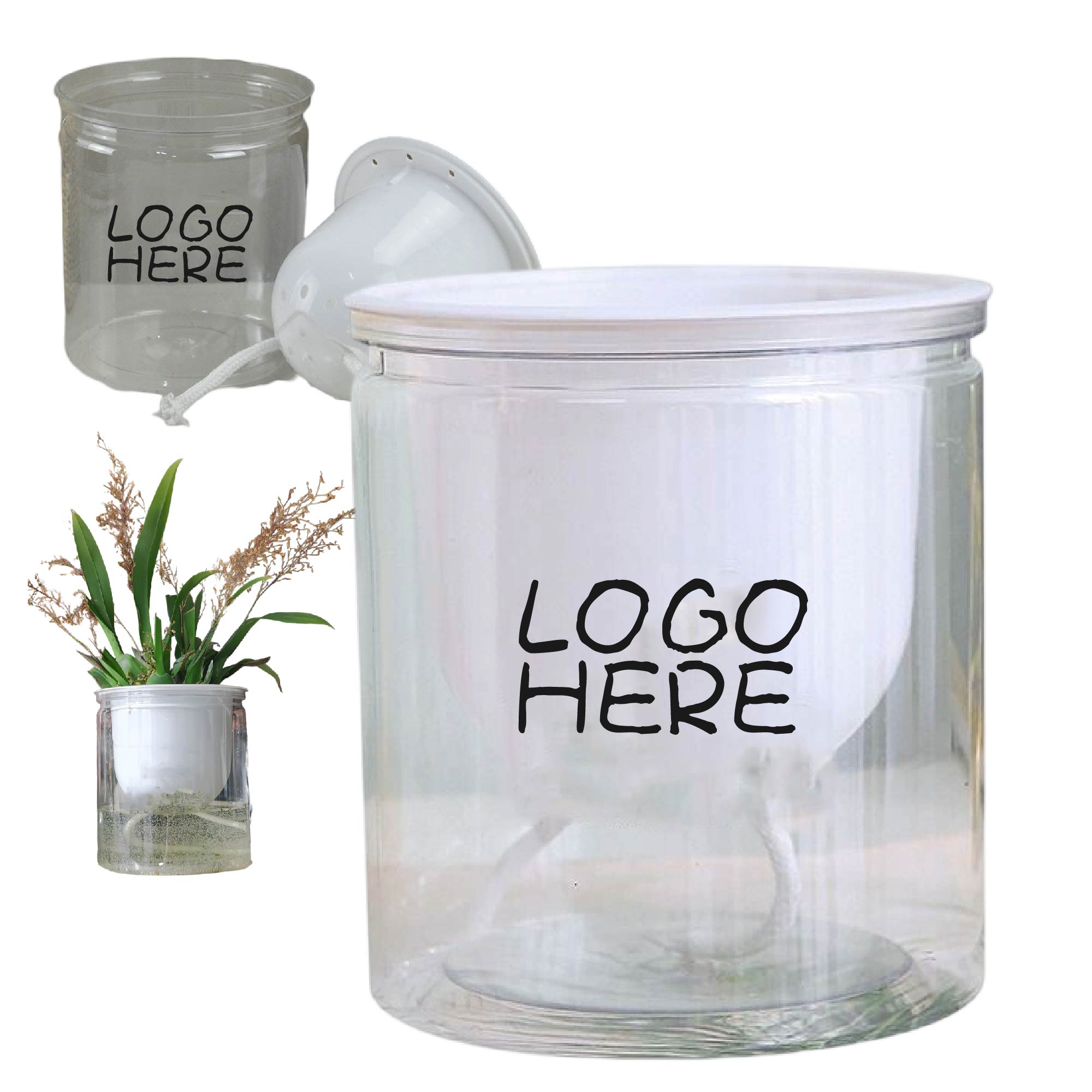 Watering Planter Flower Pot For Hydroponic Plan 1