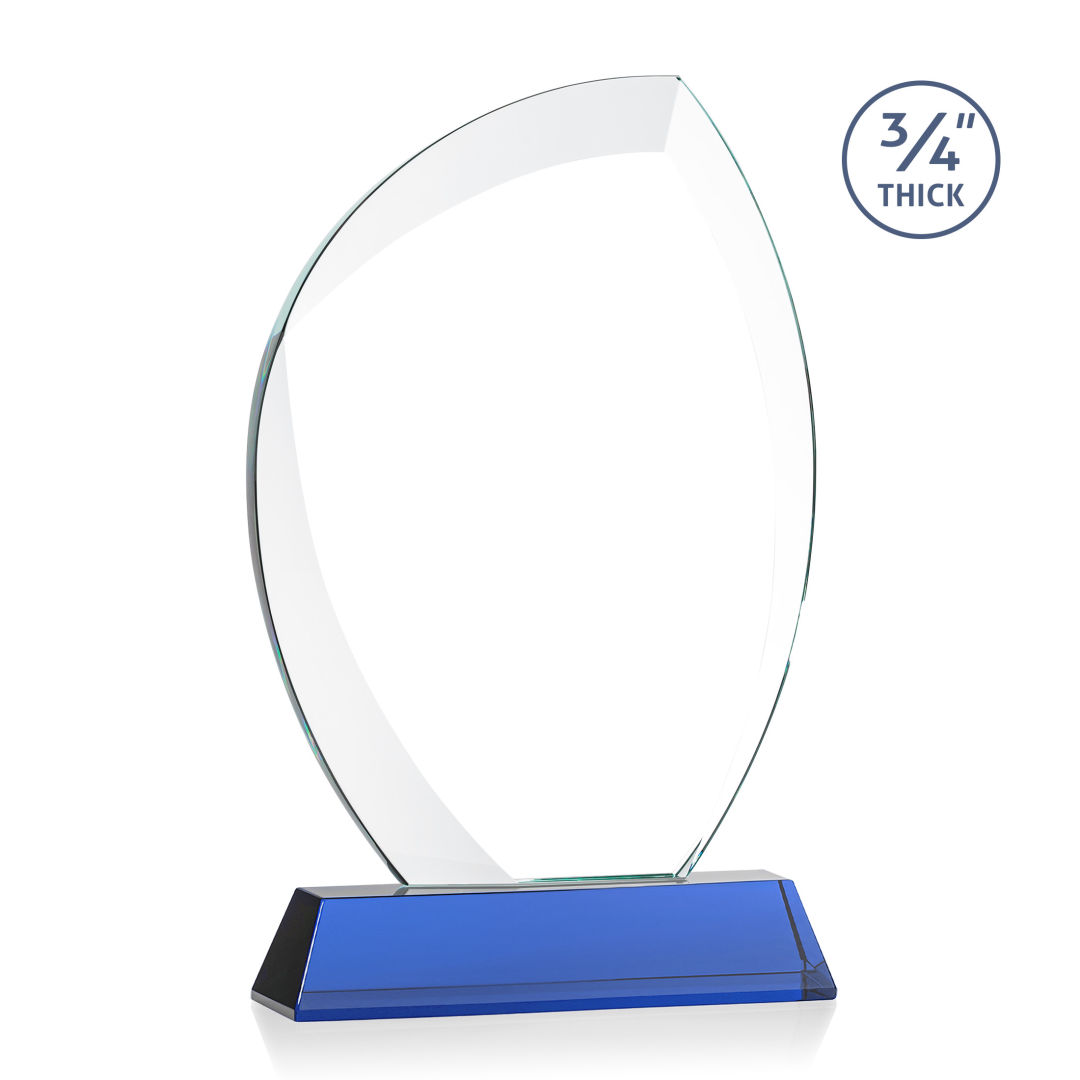 Wichita VividPrint™ Award on Newhaven Base - Blue 6