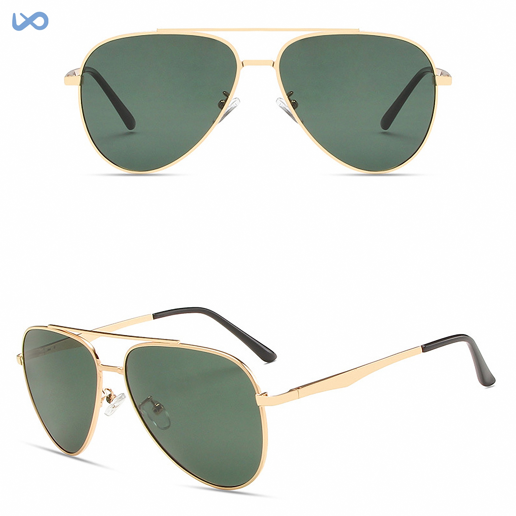 Unisex Aviator Mirrored Sunglasses for Adults 3