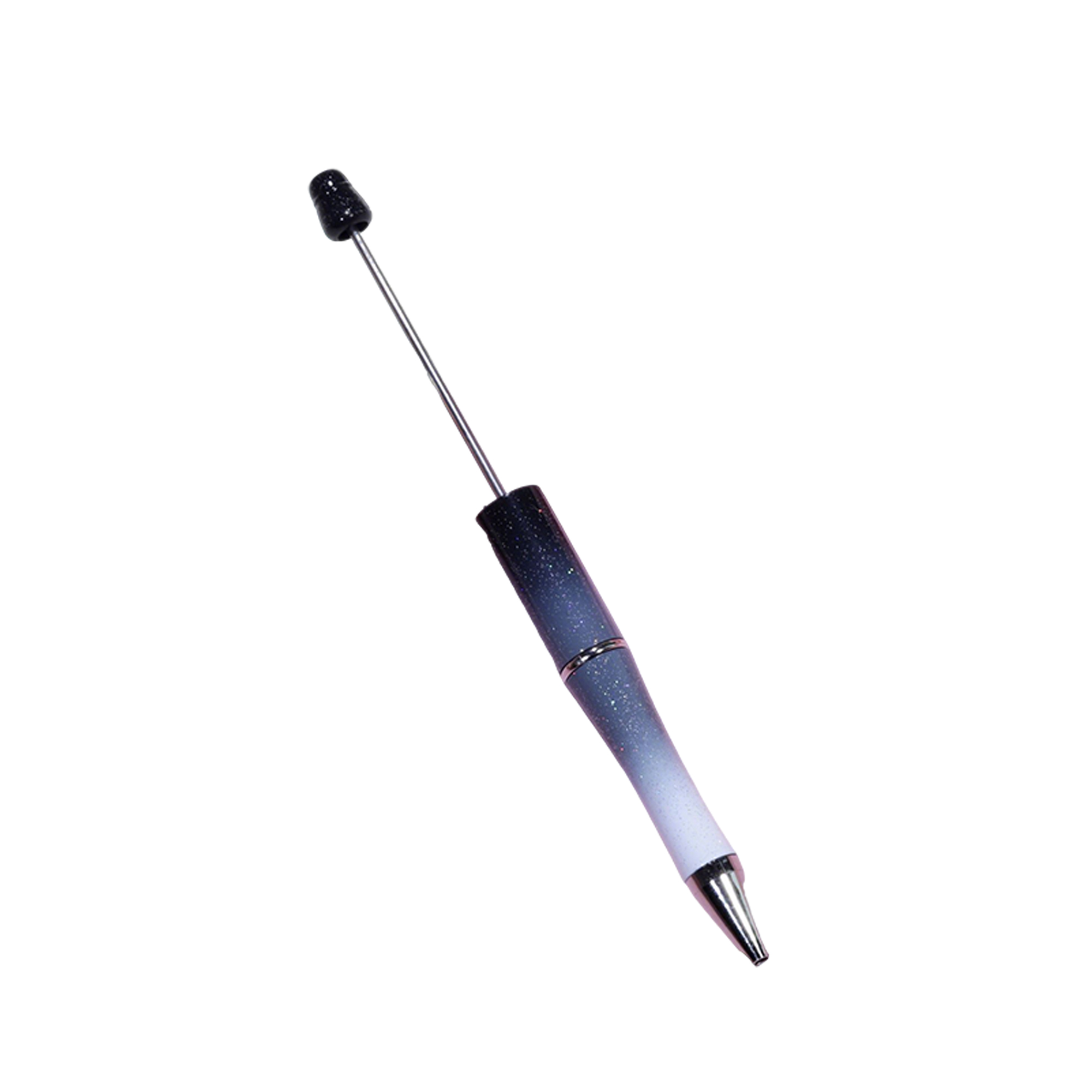Plastic Metal Creative Ballpoint Pen For Do It Yourself Bead Attachment 24