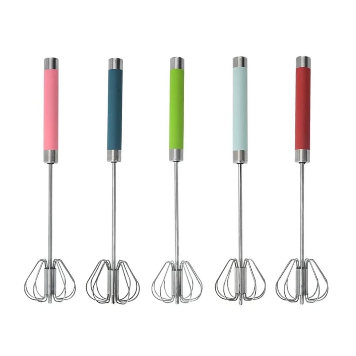 10inch Manual Rotating Egg Beater with Non-Slip Handle 8