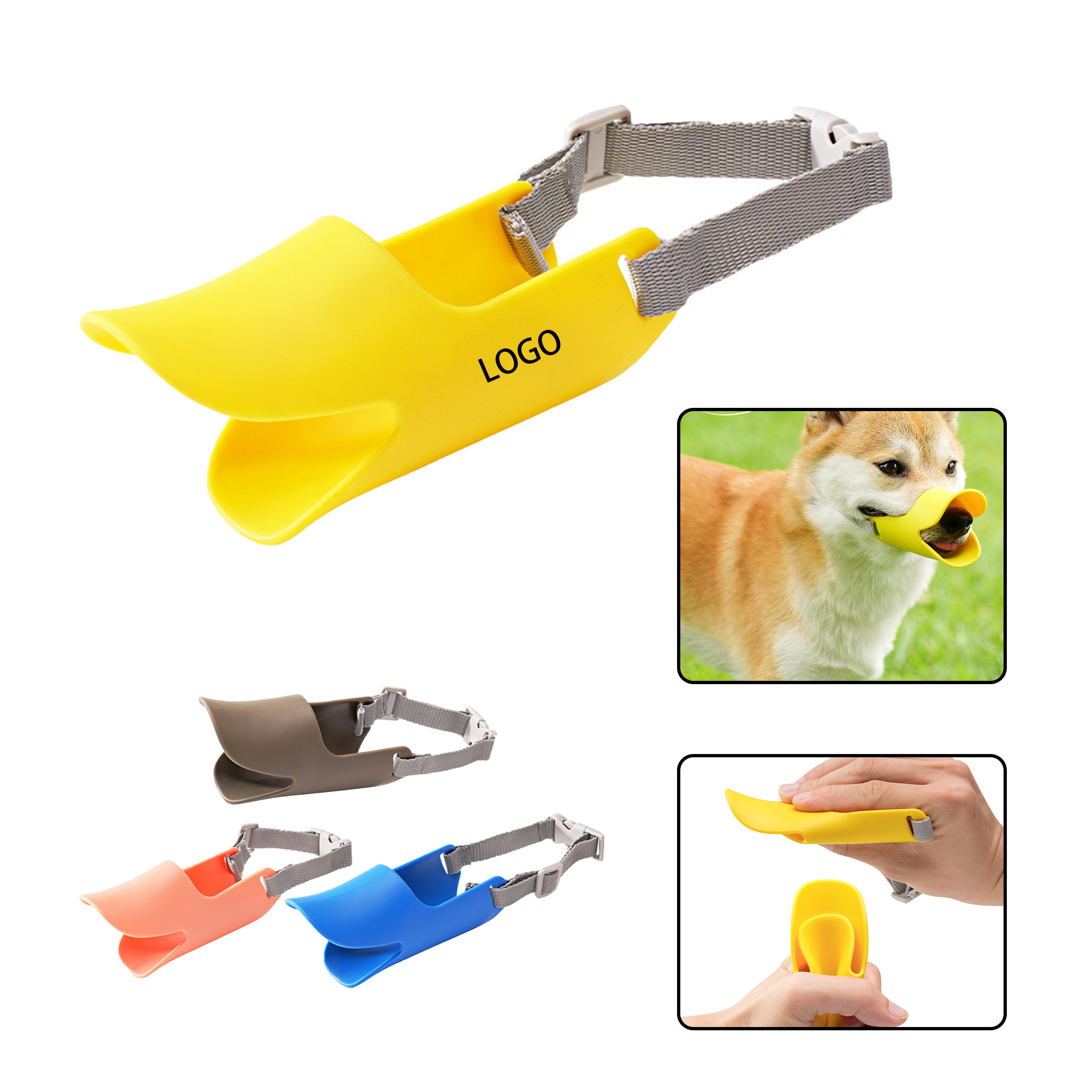 Adjustable Pet Muzzle 2