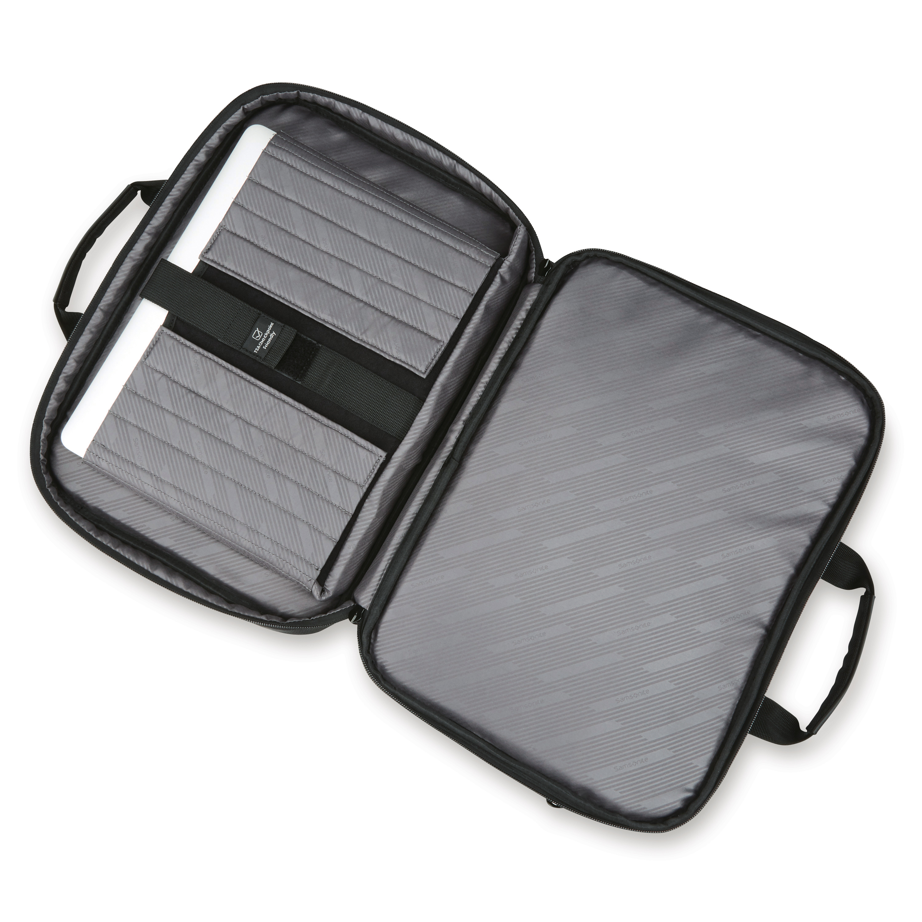 Samsonite Classic Business Perfect Fit Two Gusset Laptop Portfolio 30