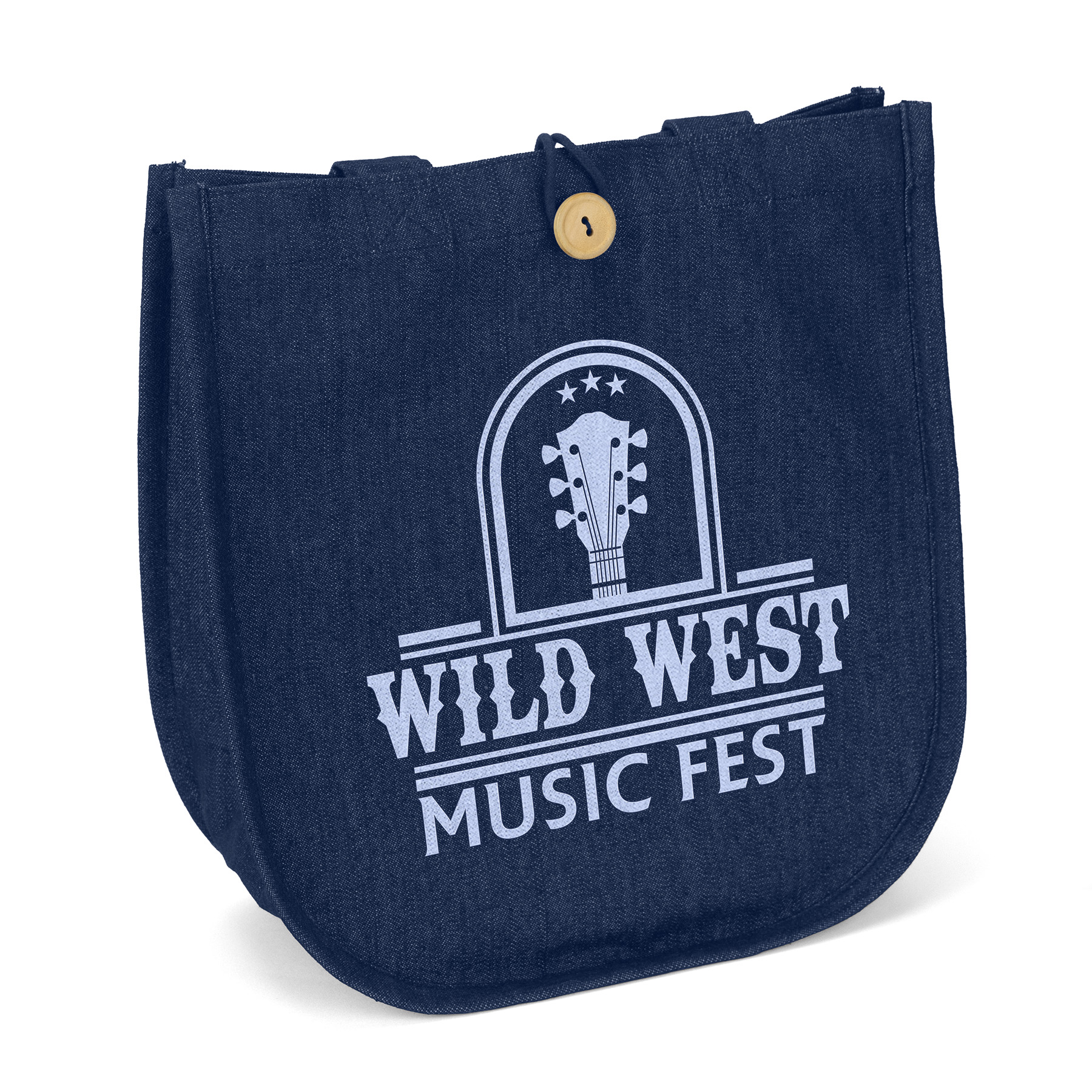 MB™- Denim Tote - Screen Print 3