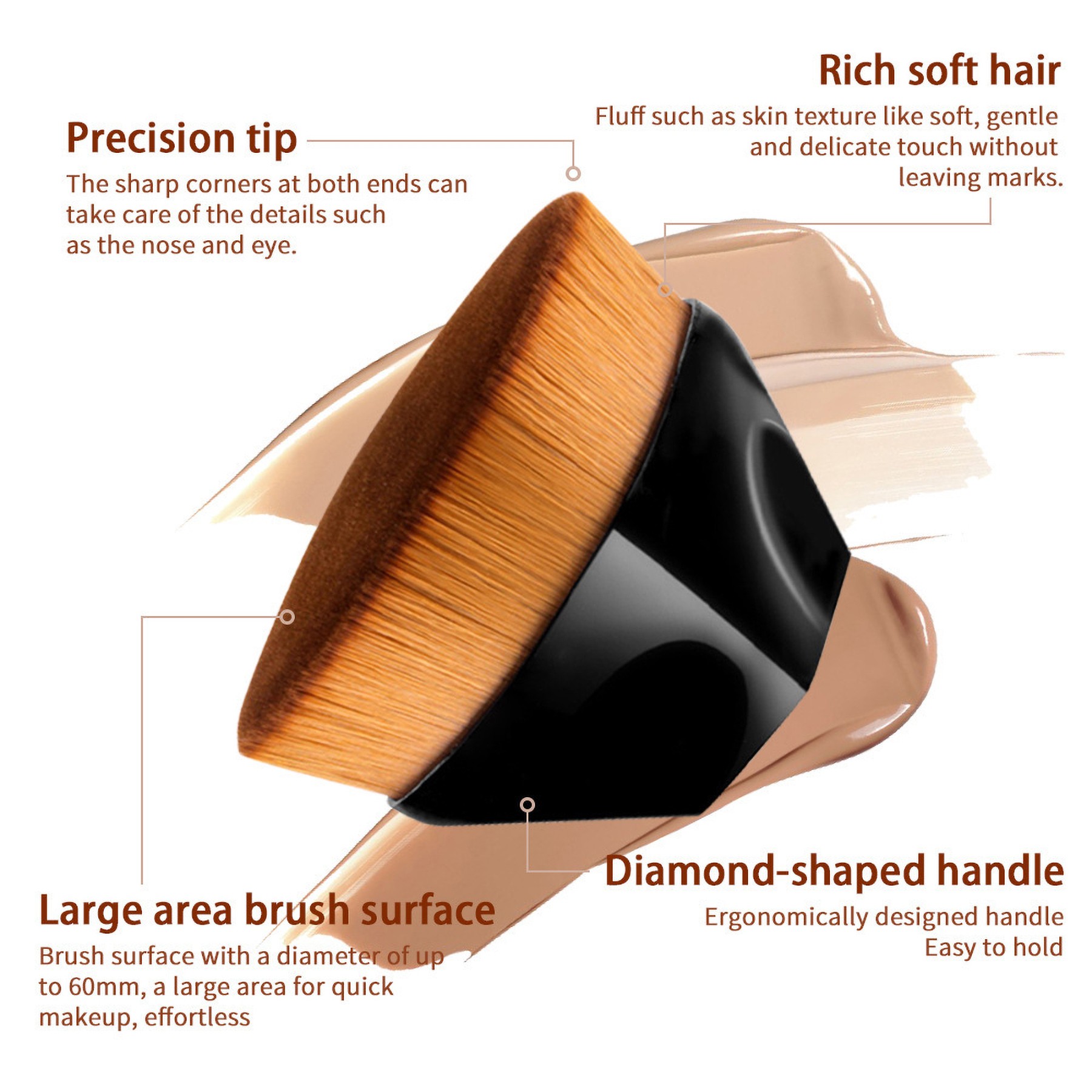 Foundation Makeup Brush 1