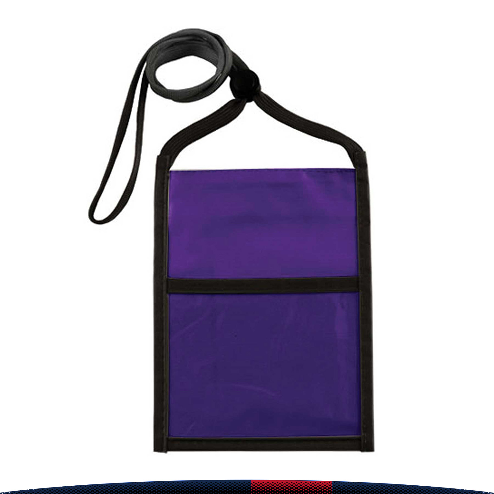 Two Tone Double Window Pouch 2