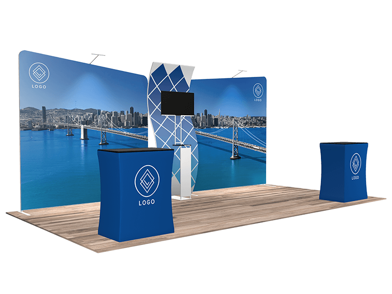 Quick N Fit Trade Show Display Booth 1217