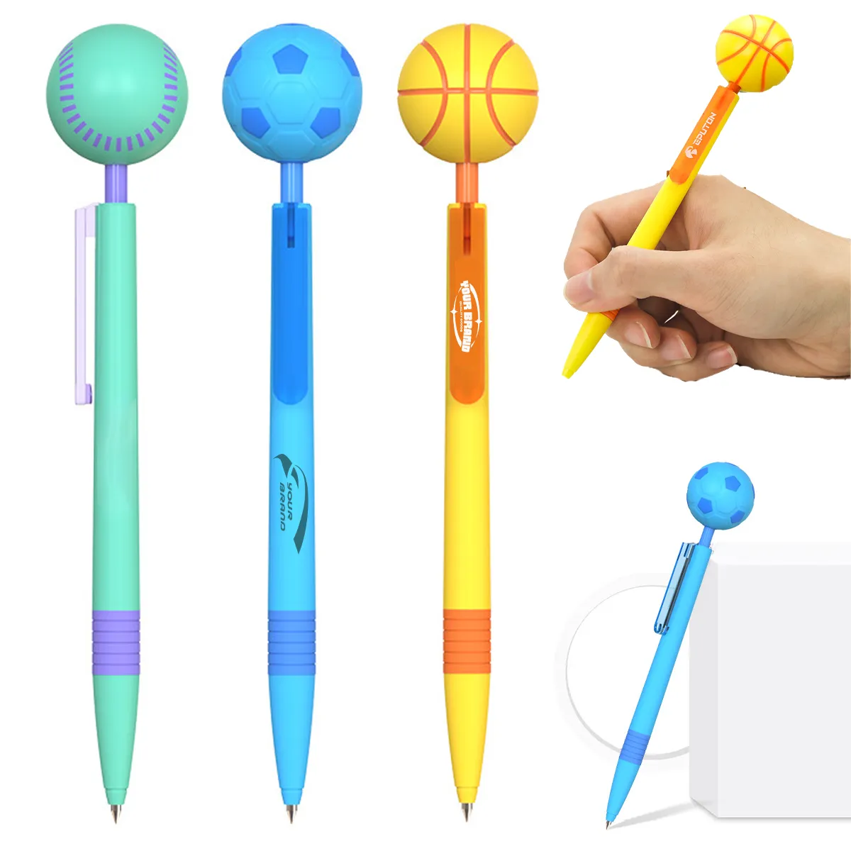 Decompression Football Office Favors School  Ballpoint Pens 3