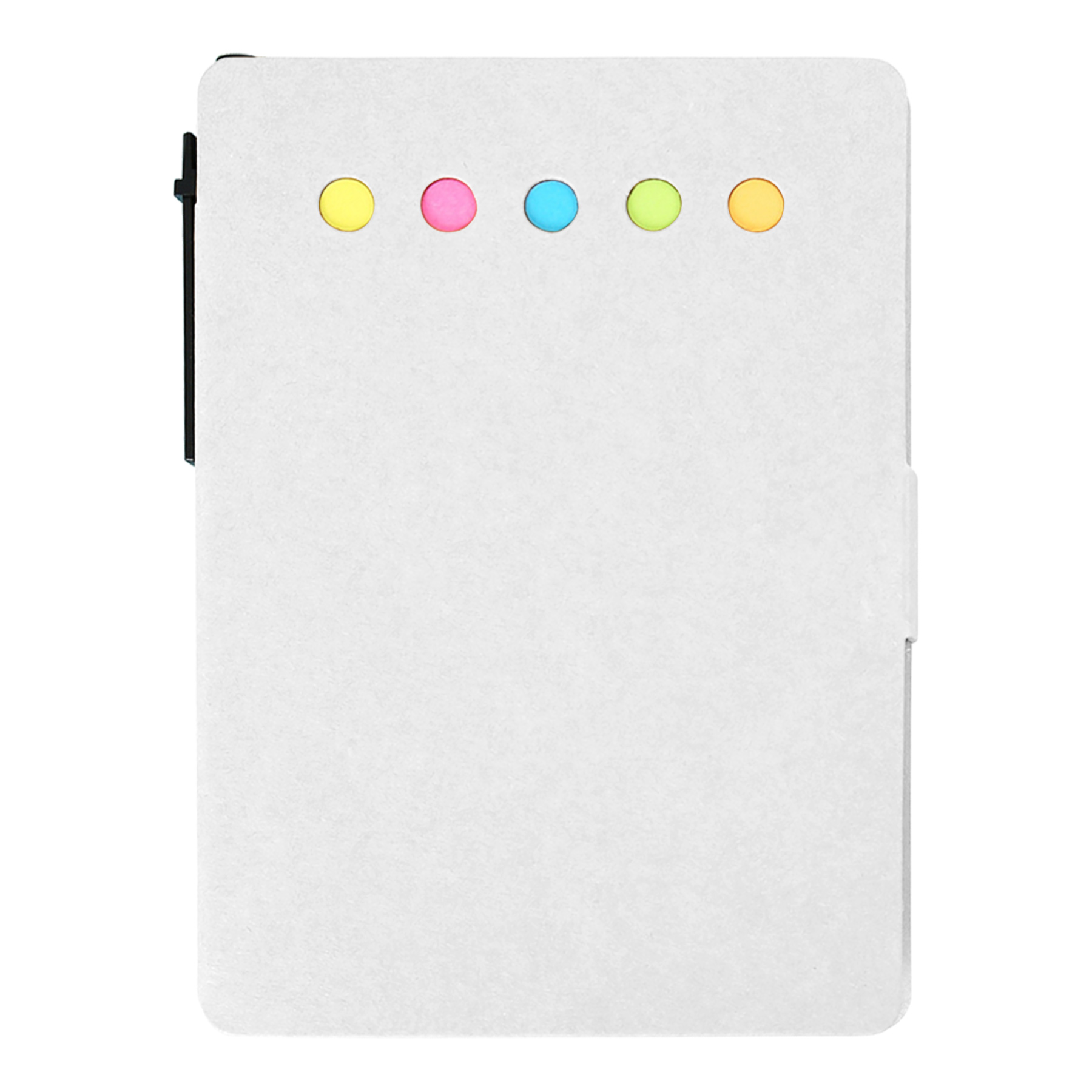 Kraft Paper Sticky Notebook With Pen 6