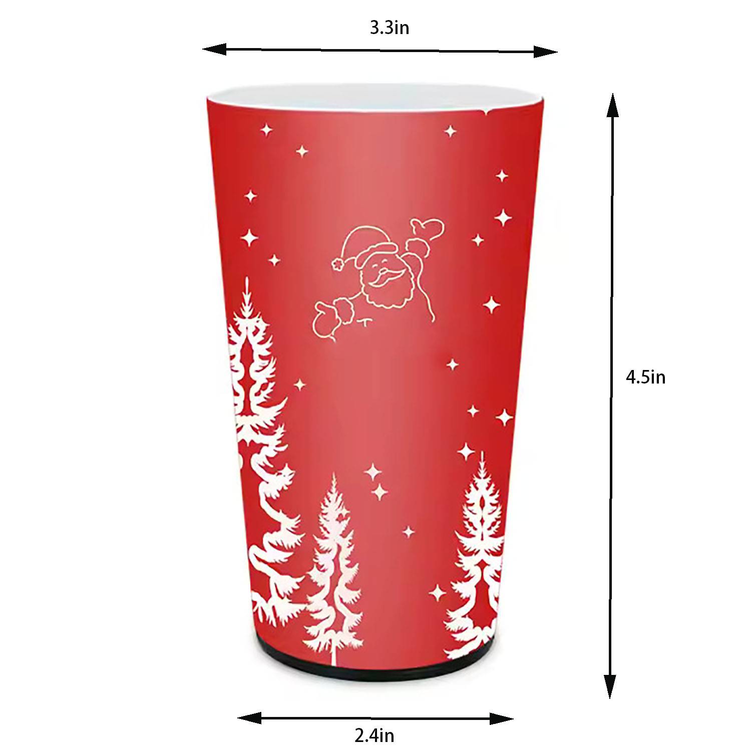 12oz Liquid Activated LED Light Up Plastic Cup 7