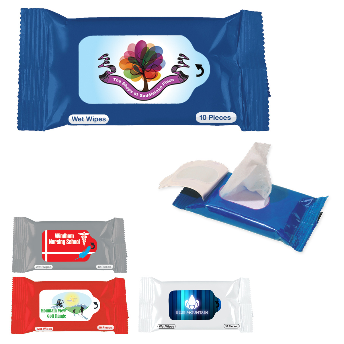 Wet Wipe Packet 9