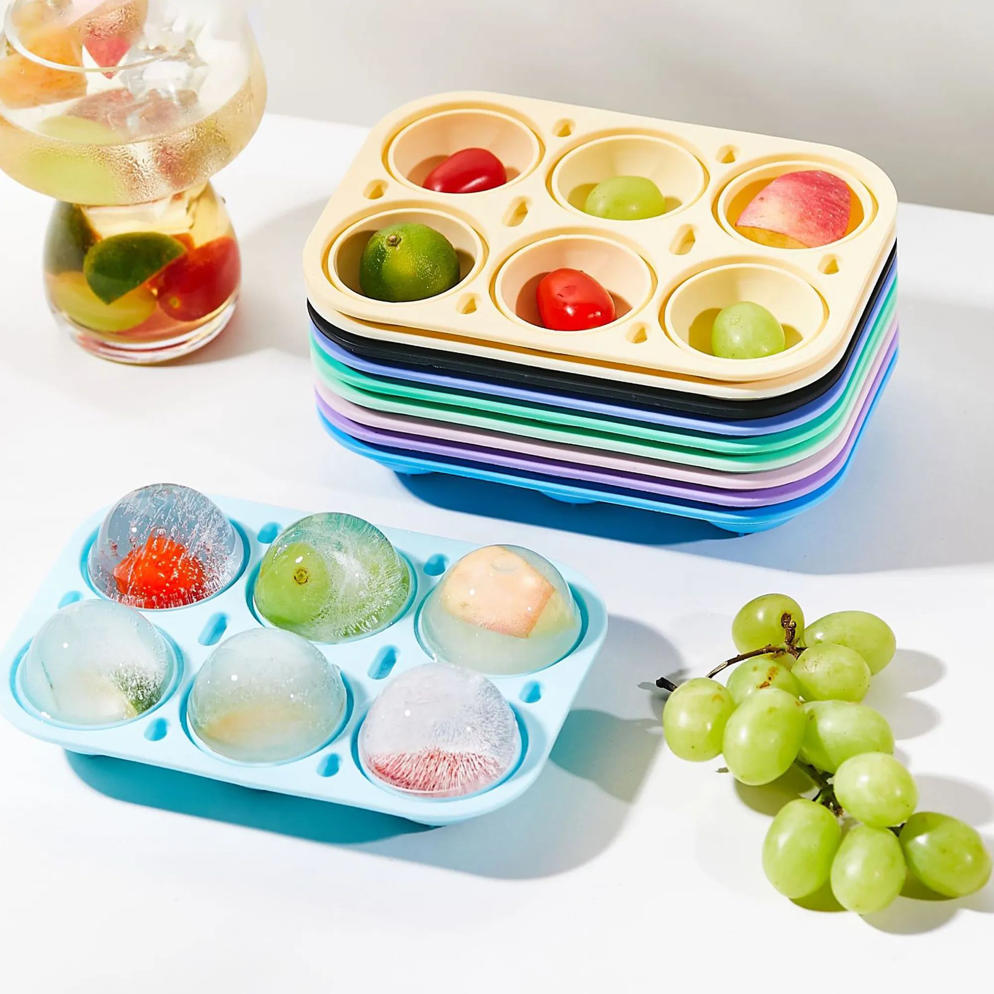 6-Cavity Ice Ball Mold 2