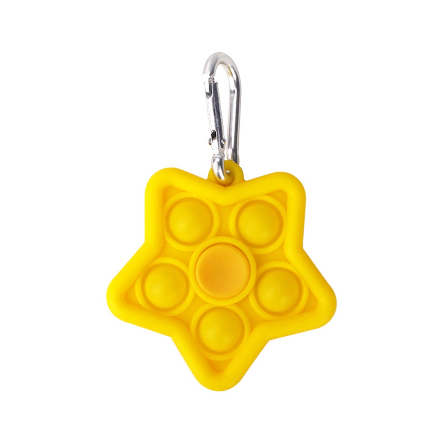 Multi Color Star Shape Push Bubble Fidget Spinner 3