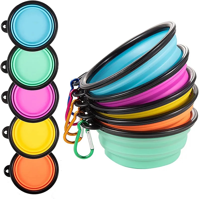 Collapsible Pet Dog Bowl 6