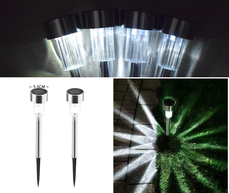 Solar Pathway Lights / Yard Backyard Lawn Landscape 3