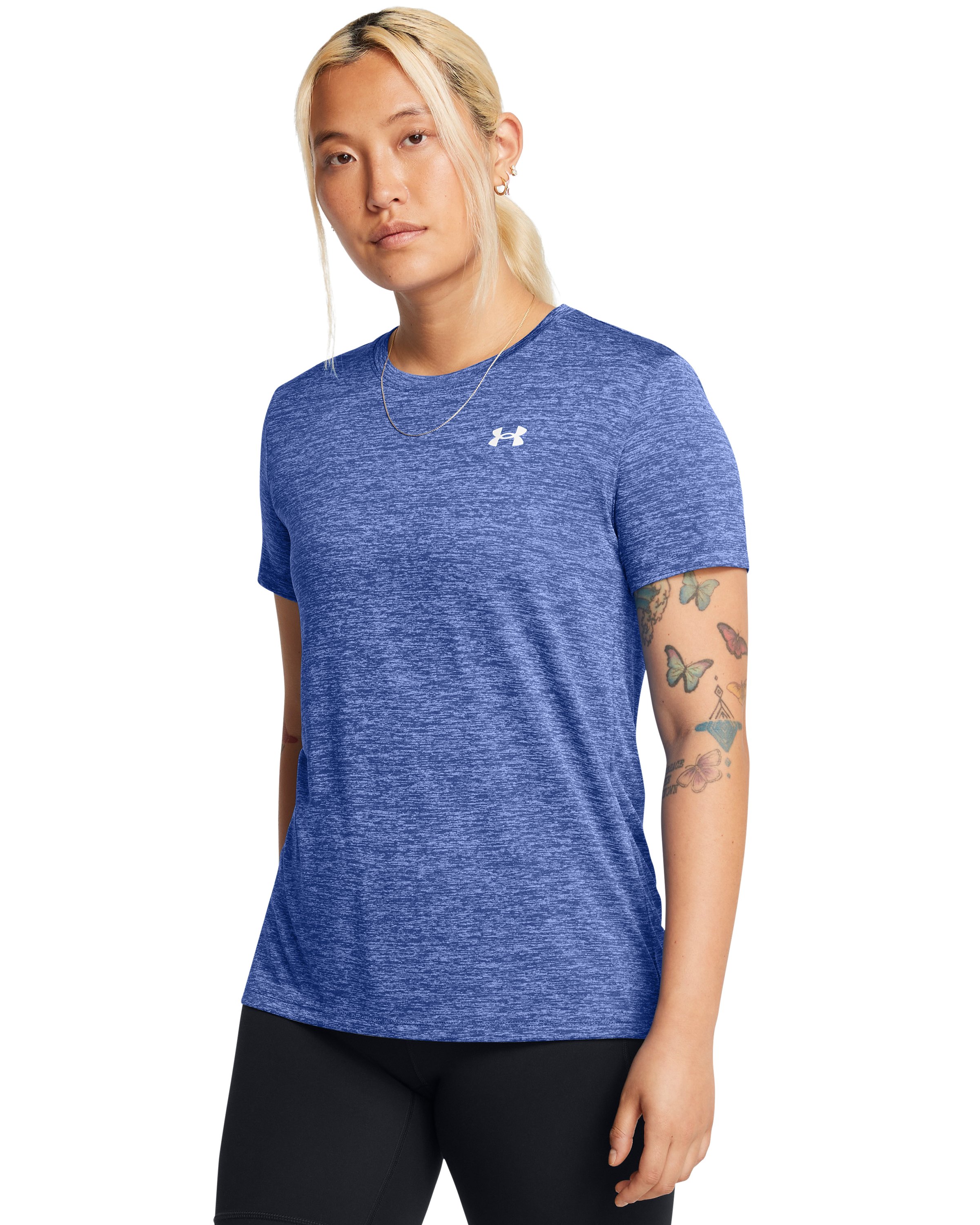 UA Tech Twist Women's Short Sleeve 6