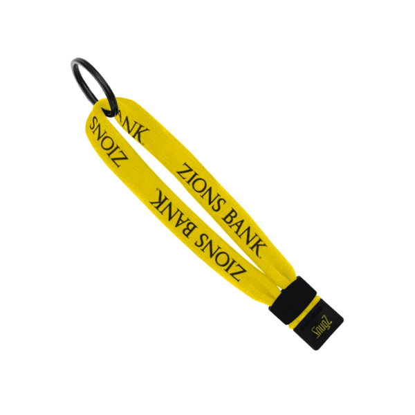 1/2" Cotton Wrist Retainer with Slider & Metal Split-Ring 14