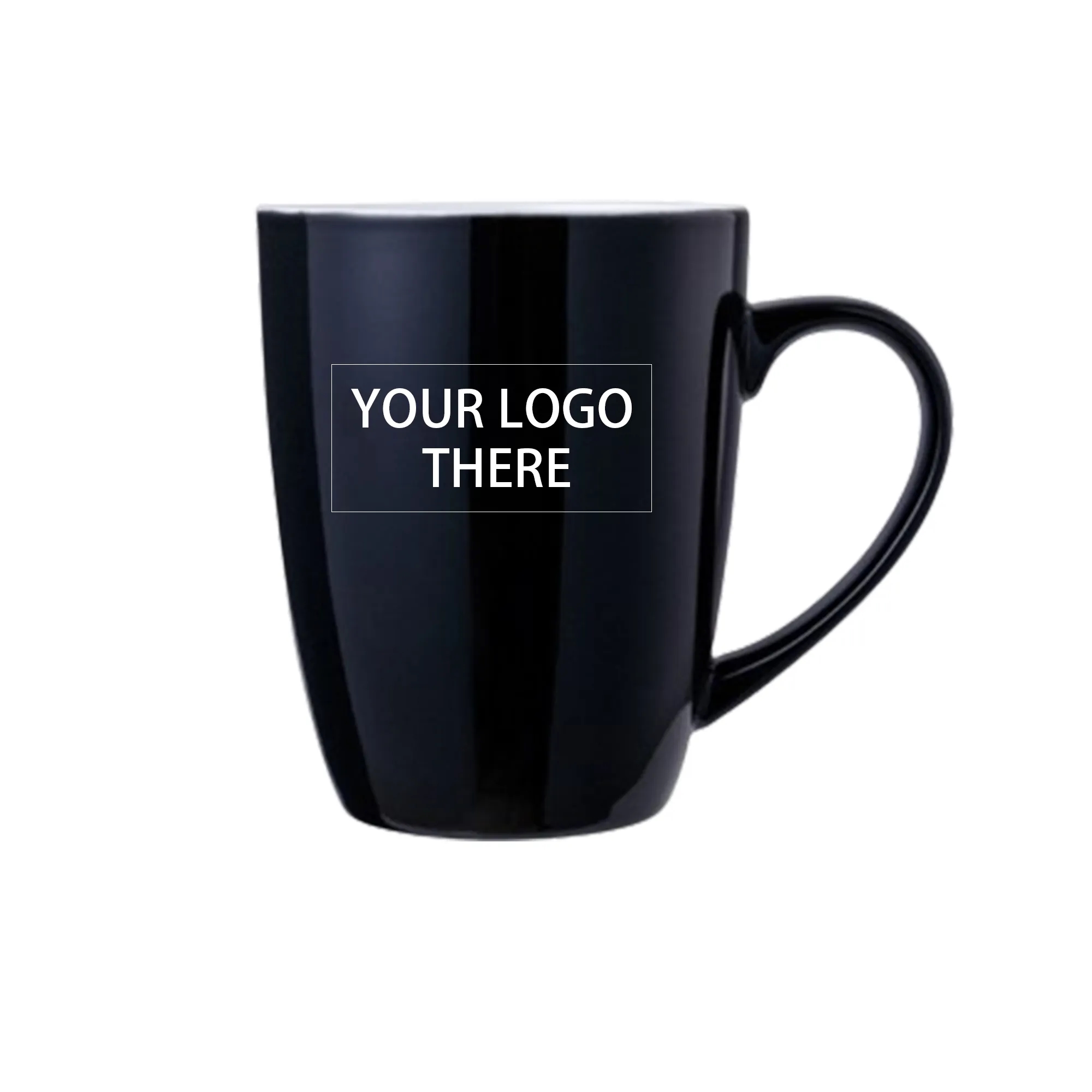 11.8OZ. Classic Drum Ceramic Coffee Milk Mug 2