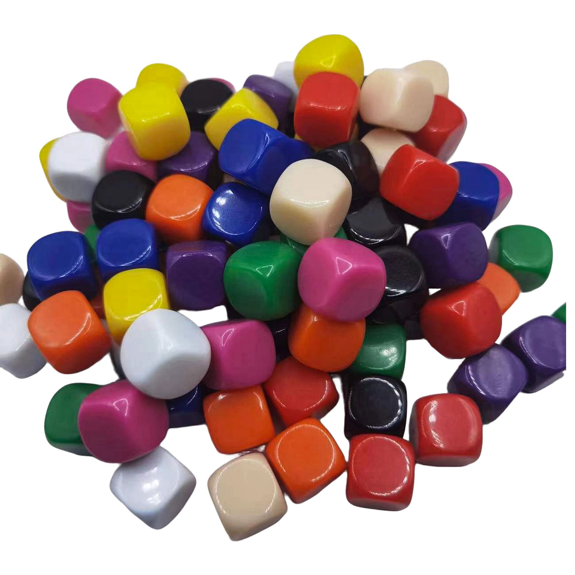 Colored Blank Dice 4