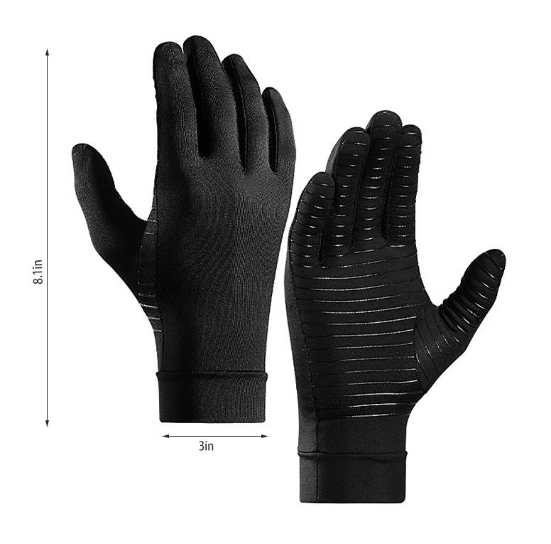 Fingerless Anti Slip Compression Gloves 8