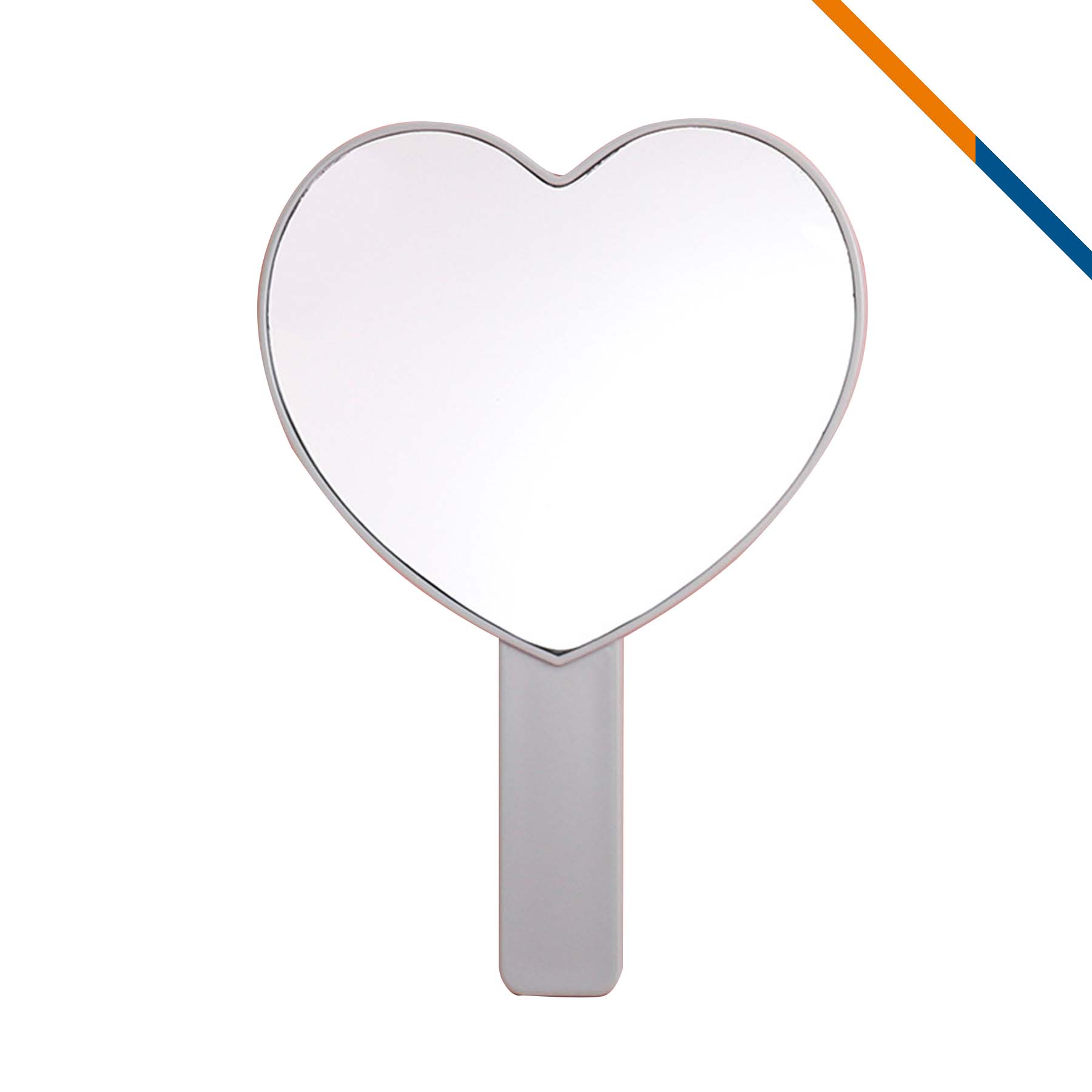 Minory Heart Shape Handheld Makeup Mirror 7