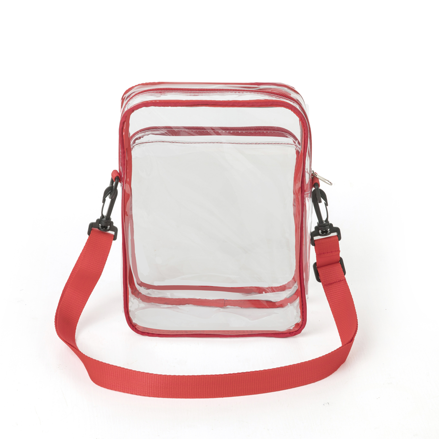 ClearPass Clear Crossbody Bag 7.5" x 3" 7