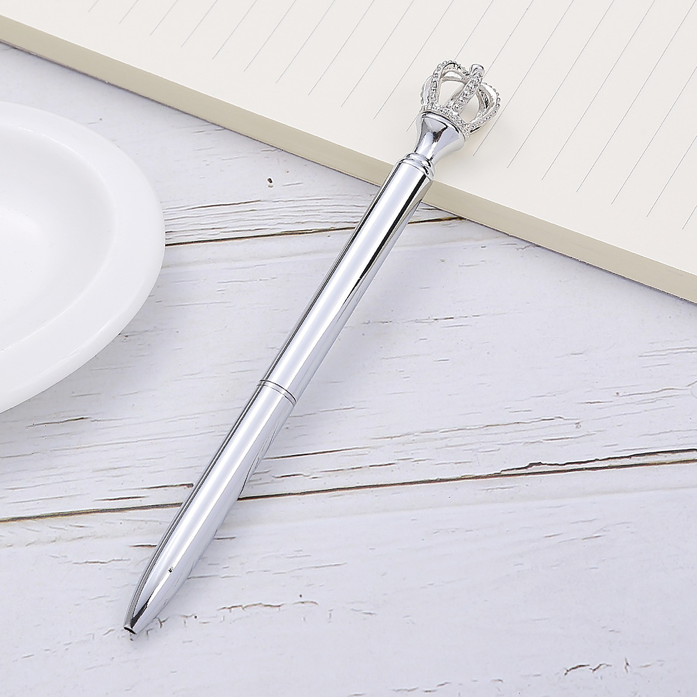 Metal Ballpoint Pen with Crown 9