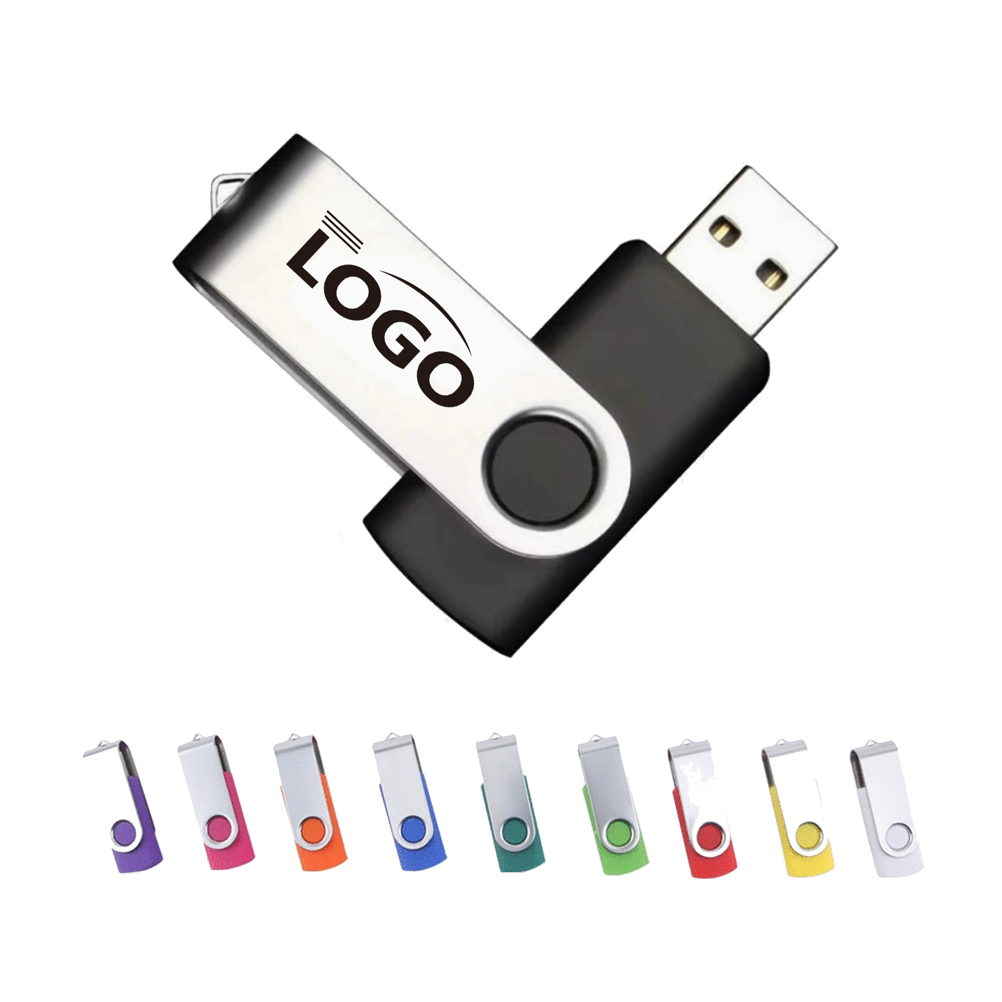 Classic Swivel USB Flash Drives MOQ 10pcs 2