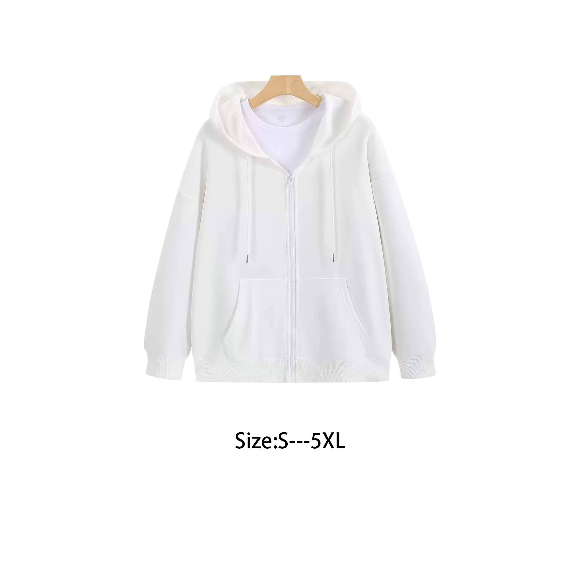 Custom Zip Up Hoodies MOQ 10pcs, custom hoodie or sweatshirt with logo imprint 3