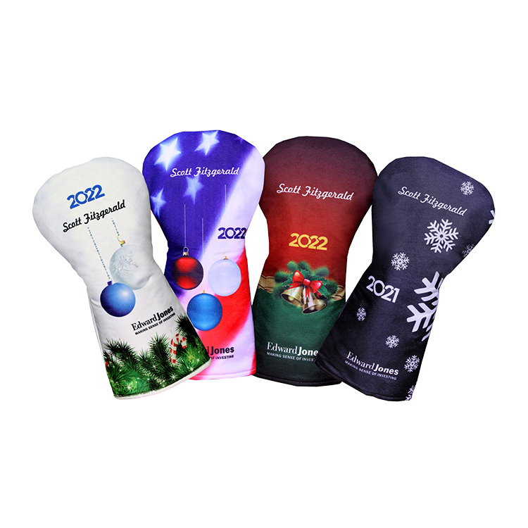 Sublimated Vintage Golf Driver Cover 6