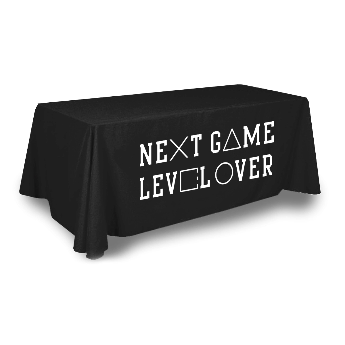 Custom Table Cover - Front Panel - Screen Sublimation 1