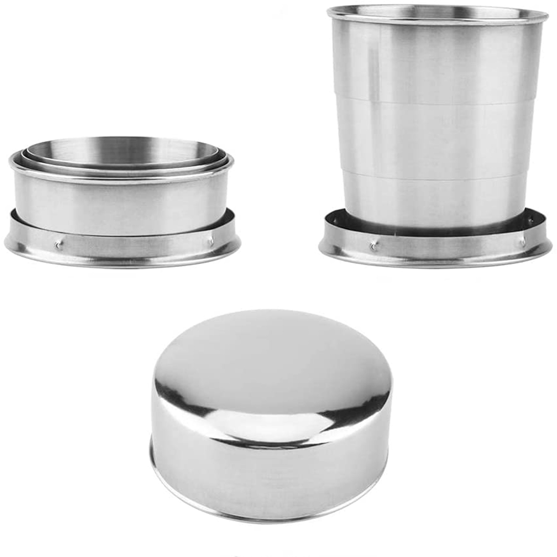 150Ml Stainless Steel Collapsible Coffee Cup 4