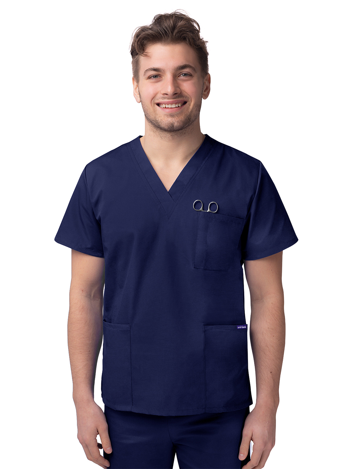 Adar - Sivvan - Unisex V-Neck 3 Pocket Top 46